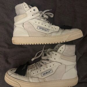 Off white 3.0 high top sneakers